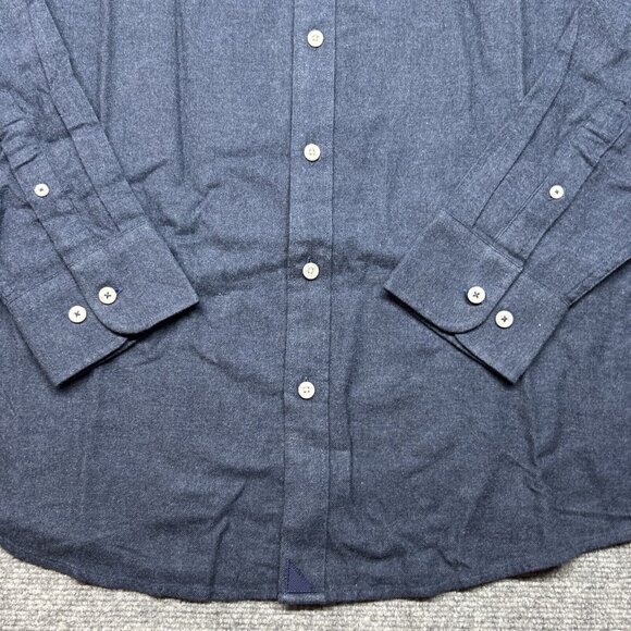 UNTUCKit Sherwood Shirt Mens 2XLT Tall Regular Blue Button Up Long Sleeve New - Picture 2 of 12